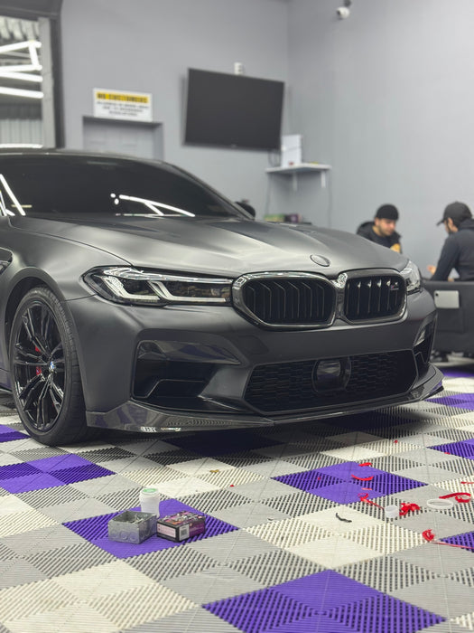 F90 M5 Competition M Performance Style Front Lip REAL CARBON FIBER