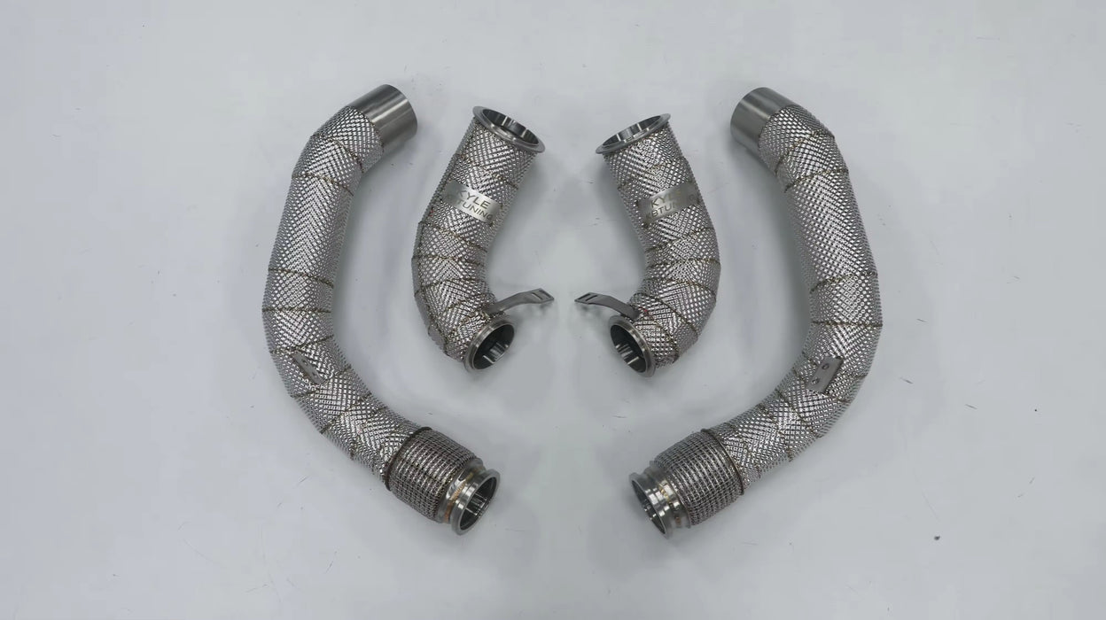 BMW F90 M5 Primary & Secondary Downpipes