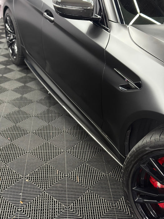 F90 M5 CS REAL Carbon Fiber Side Skirts