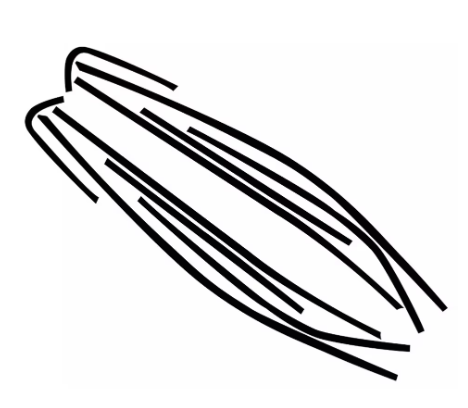 2018-2024 Gloss Black Chrome Delete Trim Molding Cover