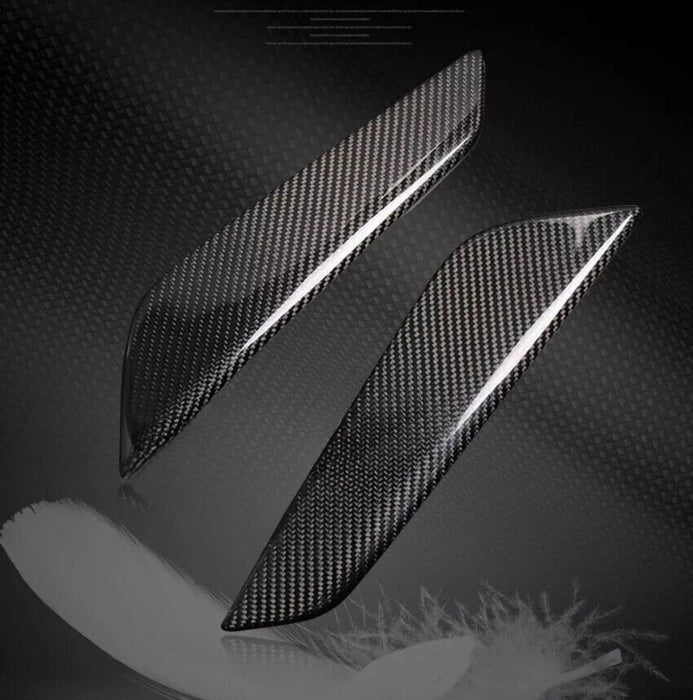 For BMW G30 G31 530i 540i 18-22 Real Carbon Fiber Side Fender Vent Cover Trim