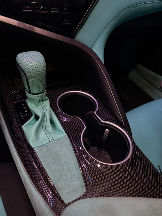 Camry 18-24 Center console Carbon fiber