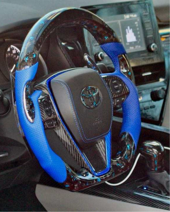 Custom Carbon Fiber Steering Wheel For Your Car!