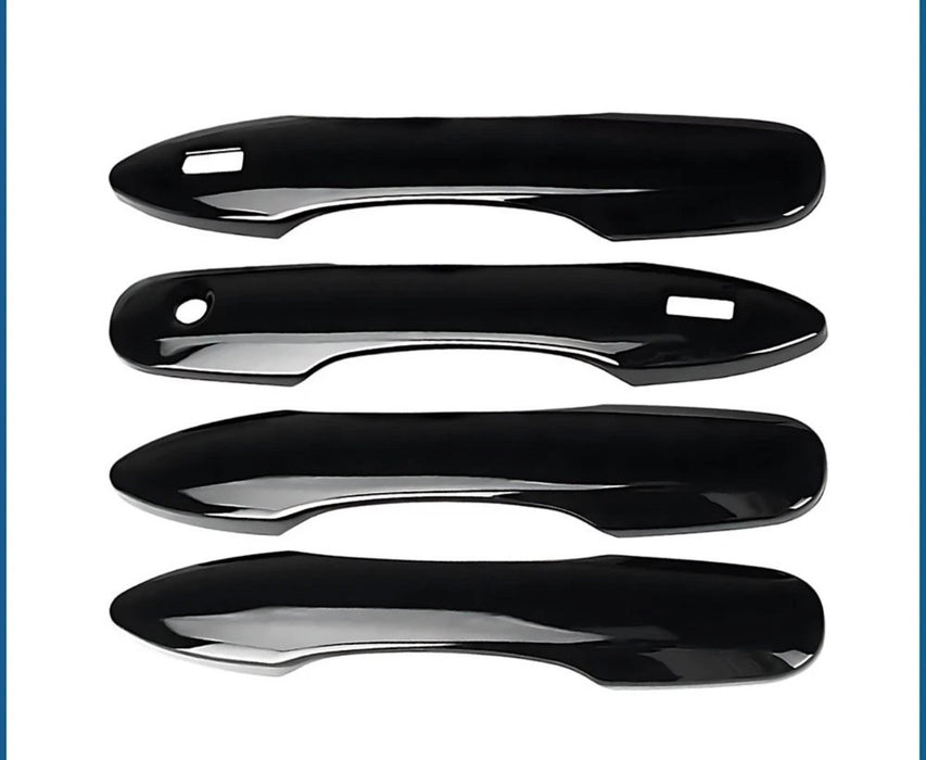 Gloss Black Door Handle Covers For 2018-2024 Toyota Camry