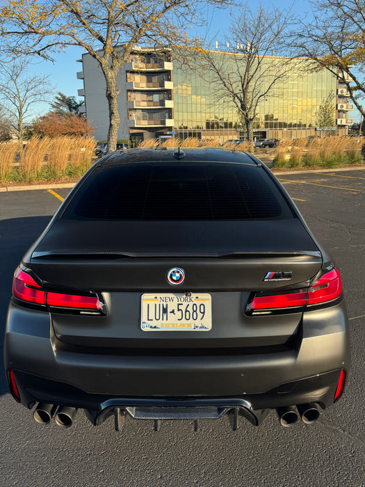 2018-2023 F90 M5 Carbon Fiber M Performance Style Trunk Spoiler