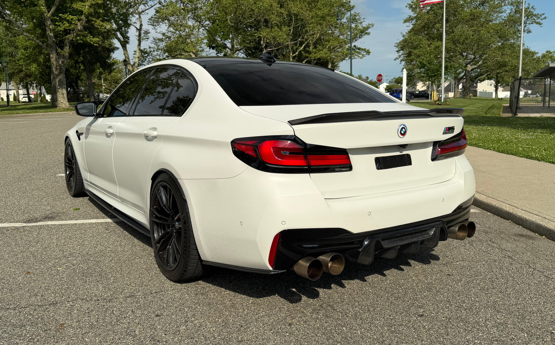 BMW F90 M5 Carbon Fiber Rear Side Spats