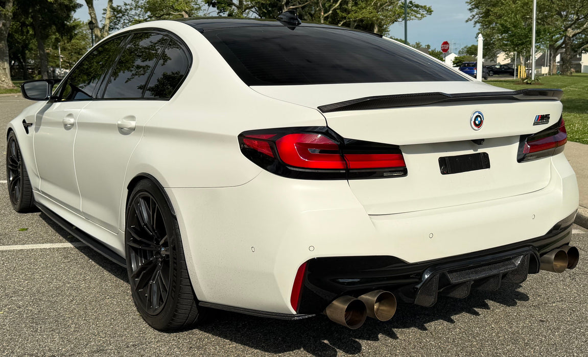 BMW F90 M5 Carbon Fiber Rear Side Spats