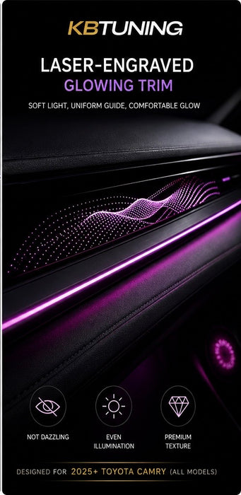 2025-2026 Toyota Camry Interior Ambient Lighting