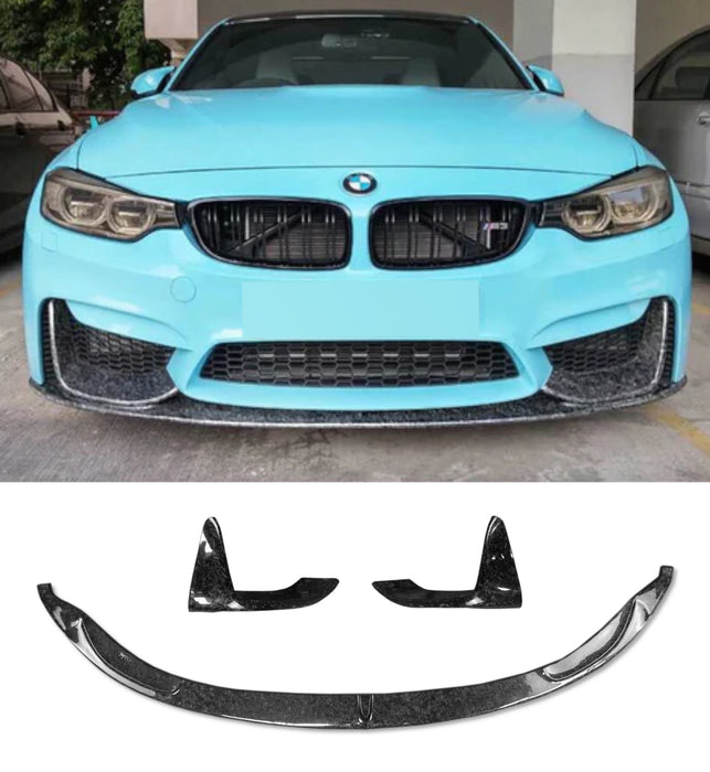 BMW F80 M3/F82 M4 Performance Style Front Lip & Splitters